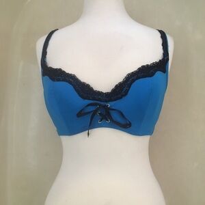Hot corset lace up Frederick’s of Hollywood bra